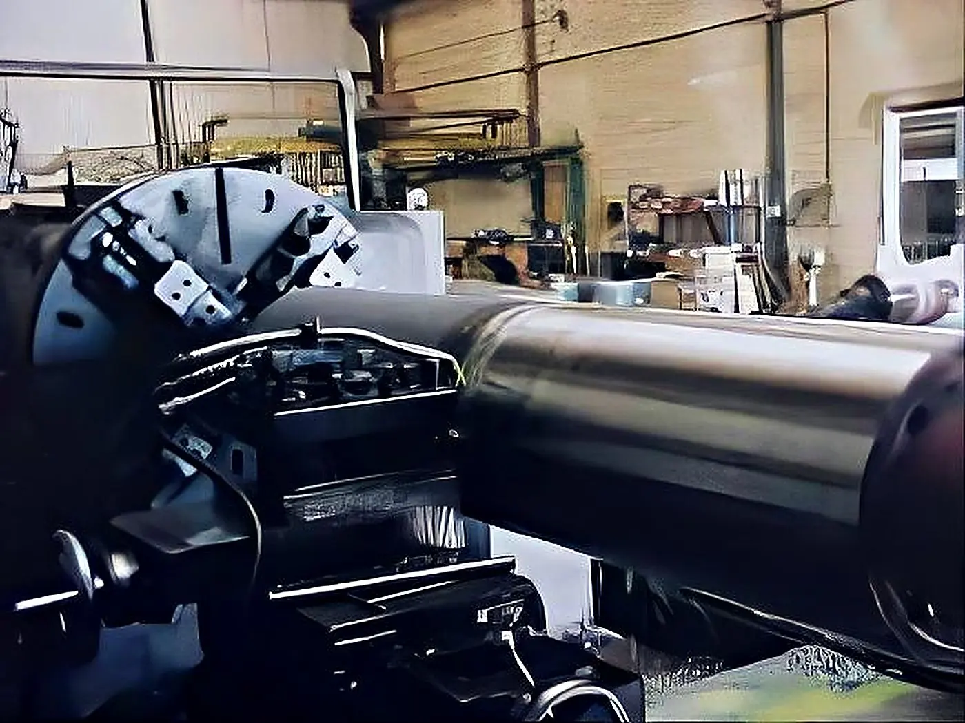 Torno de gran longitud